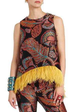 La DoubleJ La Scala Top (With Feathers)