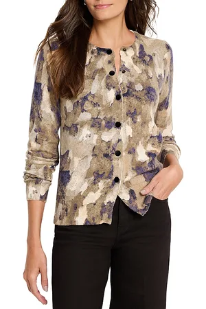 NIC+ZOE Femme Camo Cardigan