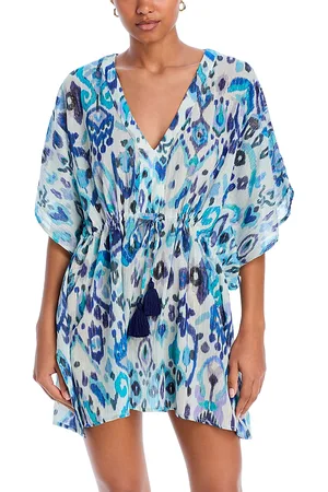 Echo Ikat Caftan Swim Cover-Up