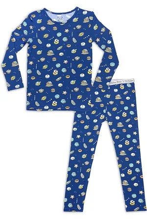 BELLABU BEAR Unisex Hanukkah Cookies Print Pajama Set