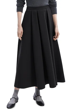 THEORY Pleated Maxi Skirt