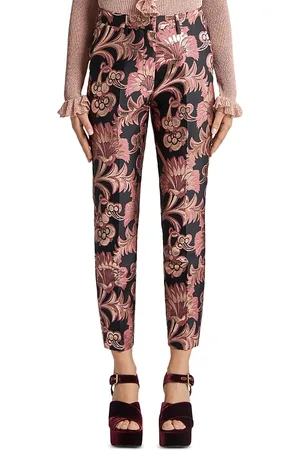 Etro Metallic Jacquard Pants