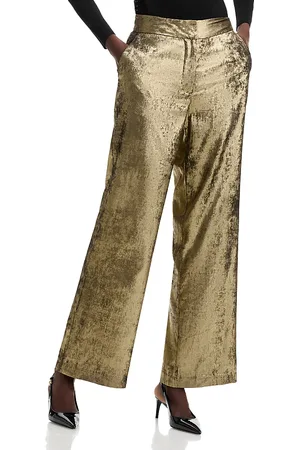 ELIE TAHARI The Hannah Gilded Trousers