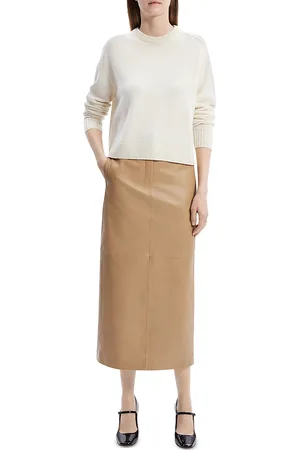 THEORY Cashmere Cropped Sweater