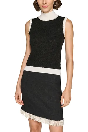 Karl Lagerfeld Embellished Sleeveless Sweater