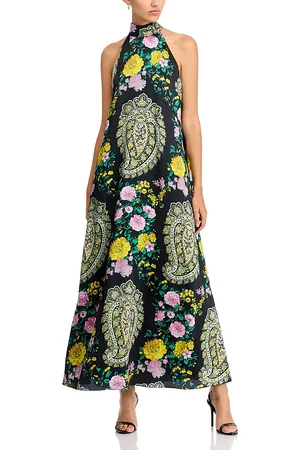 Kobi Halperin Genesis Printed Halter Maxi Dress