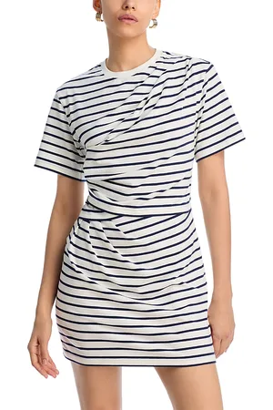 Simkhai Zeus Draped T-Shirt Dress