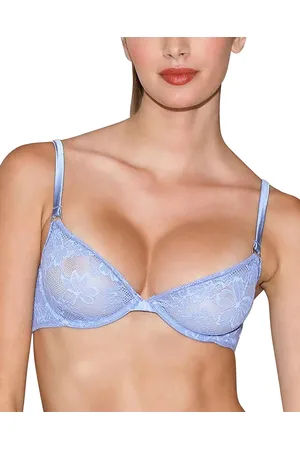 FLEUR DU MAL Le Stretch Multi Fit Lace Unlined Demi Bra