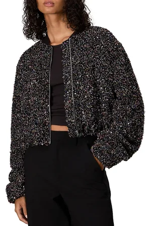 RAG&BONE Samira Sequined Bomber Jacket
