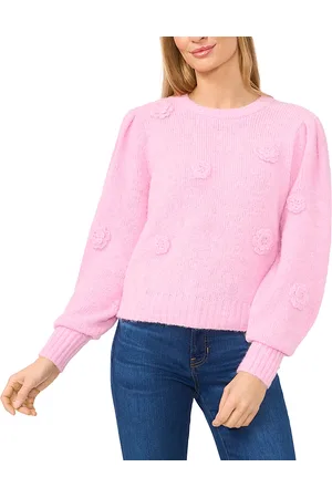 CE&CE Floral Applique Sweater