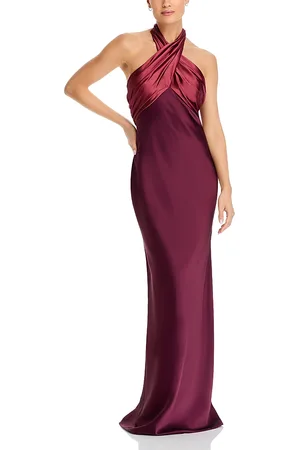 Amsale Halter Gown
