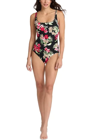 Tommy Bahama Lily Cat Reversible One Piece Swimsuit
