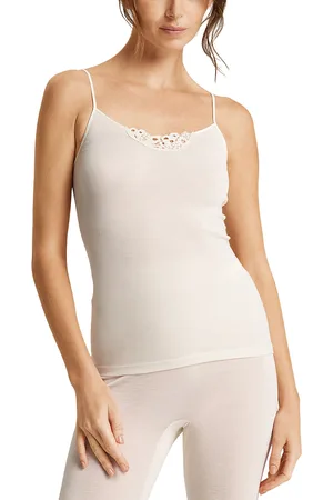 Hanro Wool & Silk Embroidered Cami
