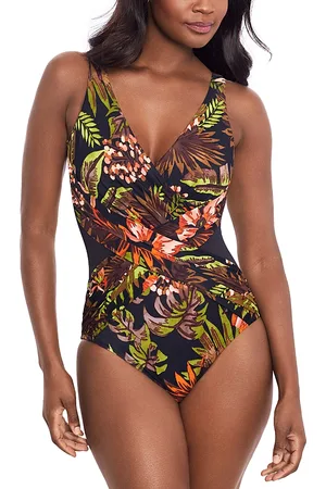 Miraclesuit Botanico Crossover One Piece Swimsuit