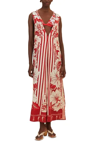 Farm Rio Floral Chains Cover-Up Dress