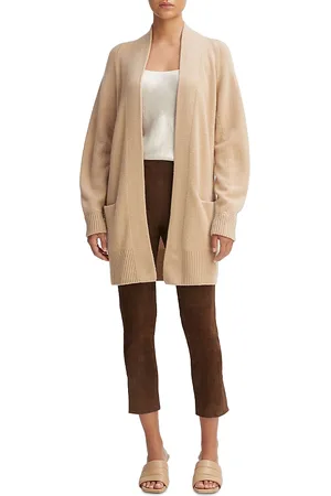 Vince Cashmere Open Front Cardigan Sweater