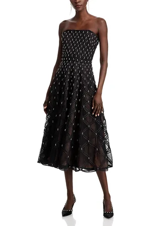 Simkhai Xolani Rhinestone Midi Dress