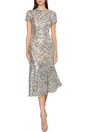 Milly Tahlia Rose Sequins Dress