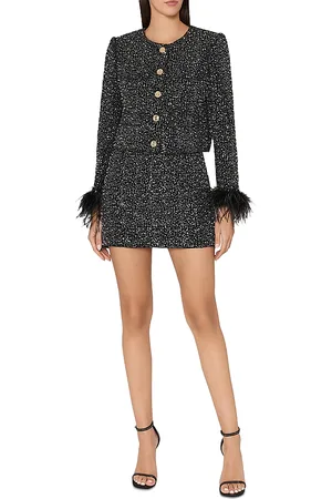 Milly Tweed Mini Skirt