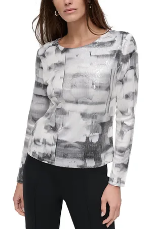 DKNY Sequinned Top