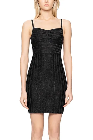 Hervé Léger Eyelash Knit Mini Dress