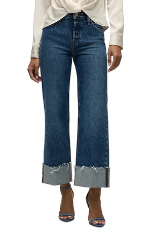 Hudson Rosie High Rise Wide Leg Jeans in