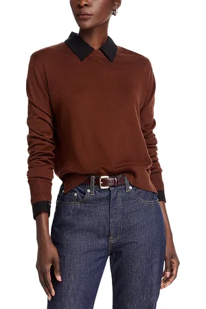 ROSETTA GETTY Boxy Crewneck Sweater