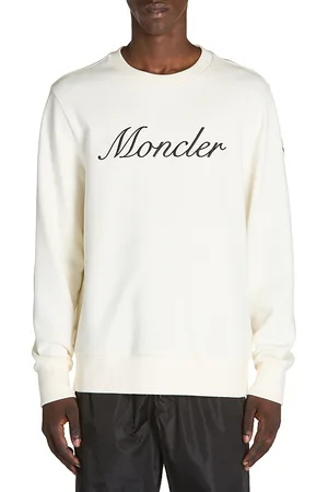 Moncler Cotton Embroidered Logo Sweatshirt