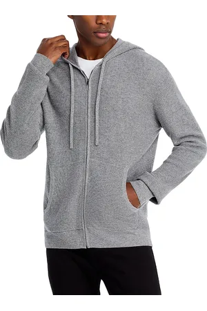 ATM Anthony Thomas Melillo Regular Fit Hooded Knit Sweater