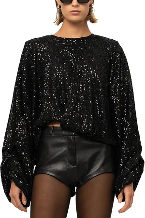 NONchalant Label Frankie Sequined Top