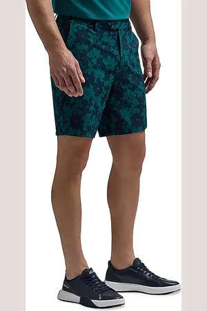 G/FORE Contrast Floral 4 Way Stretch Shorts