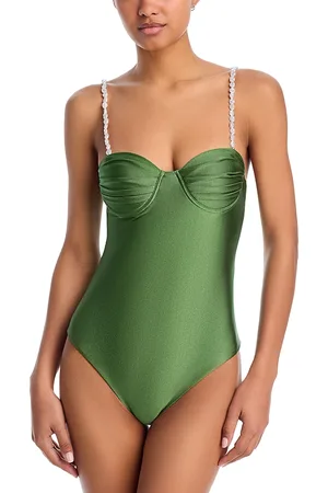 Palmacea Mar Beaded Strap One Piece Swimsuit