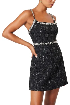 ELLIATT Adeline Rhinestone Embellished Mini Dress
