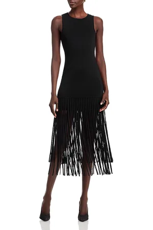 Toccin Margaux Fringe Skirt Dress