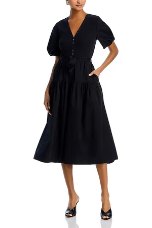 Derek Lam Natalia Mixed Media Dress