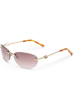 Le Specs Slinky Oval Sunglasses, 62mm