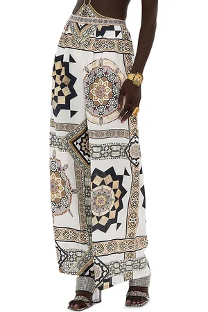 Camilla Linen Wide Leg Pants in