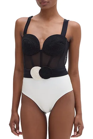 PATBO Jersey Sands Corset One Piece Swimsuit
