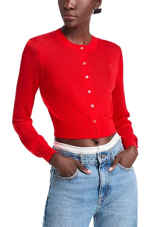 Alexander Wang Alexanderwang. t Cropped Cardigan Sweater