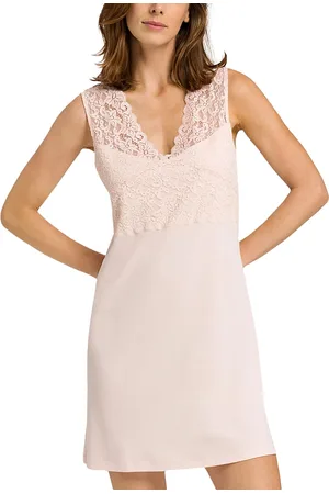 Hanro Moments Lace Tank Gown