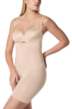 Spanx OnCore Open-Bust Mid-Thigh Bodysuit