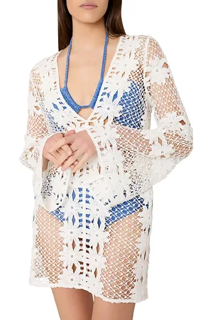 Milly Floral Crochet Swim Cover-Up