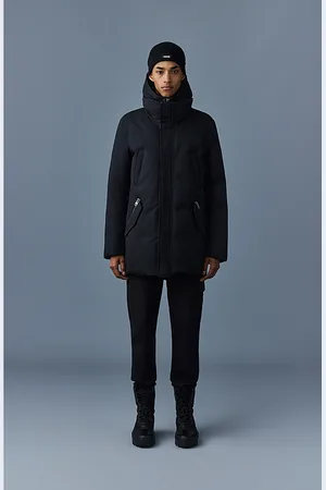 Mackage Edward 2-in-1 Down Coat with Removable Hooded Bib