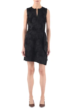 Jason Wu Asymmetrical Jacquard Midi Dress
