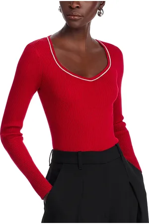 ELIE TAHARI Ribbed Sweater