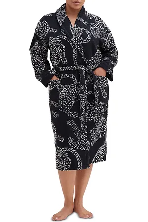 Desmond & Dempsey Printed Towel Robe