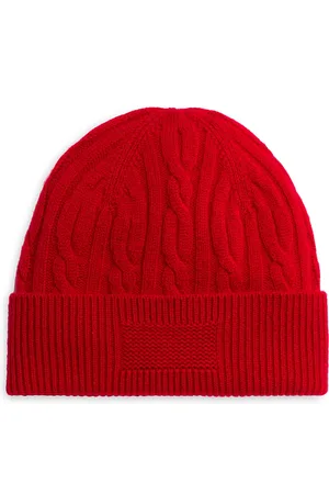Guest In Residence Cashmere Cable Knit Beanie