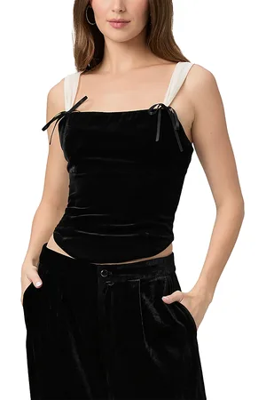 Paige Tuli Velvet Top