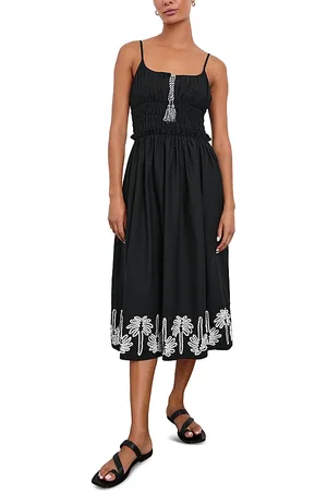 Rails Baja Palm Trees Midi Dress