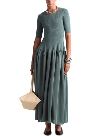Altuzarra Maisie Pleated Maxi Dress